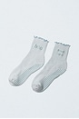 view 4 of 4 The Frilly Sock in Sea