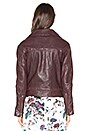 view 3 of 5 BLOUSON MOTARD BOYFRIEND JONES in Black Cherry