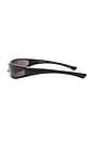 view 3 of 3 Blade Sunglasses in Black