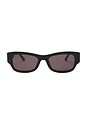 view 1 of 3 Logo Sunglasses in Black