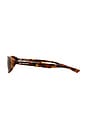 view 4 of 3 Neo Round Sunglasses in Havana