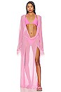 view 2 of 4 ROBE CIARA in Baby Pink