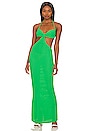 view 1 of 3 Vestido maxi Anna in Green