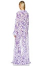 view 3 of 3 Bellen Dress in Purple Bandana