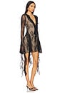 view 2 of 3 Surin Mini Dress in Black Lace
