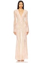 view 1 of 3 Nori Maxi Dress in Peach Lace