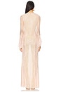 view 3 of 3 Nori Maxi Dress in Peach Lace