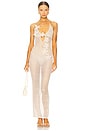 view 1 of 4 Hilsa Maxi Dress in Knitted Sand