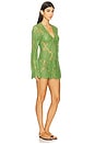 view 2 of 3 Millie Dress in Jungle Green