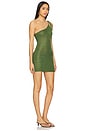 view 2 of 4 Eliza Dress in Glitter Jungle Green