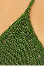 view 4 of 4 Eliza Dress in Glitter Jungle Green