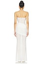 view 4 of 4 MAXIVESTIDO ERICA in White