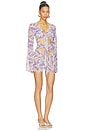 view 2 of 3 ROBE COURTE MACI in Blooming Paisley
