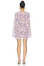 view 3 of 3 ROBE COURTE MACI in Blooming Paisley