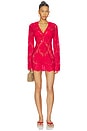 view 2 of 4 MINIVESTIDO MILLIE in Scarlet Red