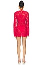 view 4 of 4 MINIVESTIDO MILLIE in Scarlet Red