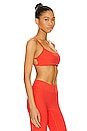 view 2 of 4 Isadora Sports Bra in Red Fire