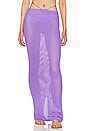 view 1 of 4 Alma Skirt in Irise Purple