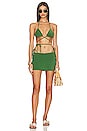view 4 of 4 Billy Skirt in Dark Green
