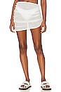 view 1 of 4 Tracy Mini Skirt in White