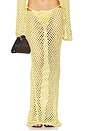 view 1 of 6 Magen Skirt in Daisy Yellow