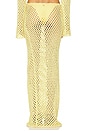 view 4 of 6 Magen Skirt in Daisy Yellow