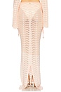 view 4 of 6 Miana Skirt in Knitted Pink