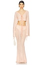 view 5 of 6 Miana Skirt in Knitted Pink