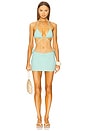 view 5 of 6 Billy Skirt in Aqua Marine