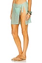 view 3 of 6 Mini Net Sarong in Aqua Marine