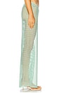 view 2 of 6 Midi Net Sarong in Aqua Marine
