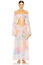 view 5 of 6 Hayzel Skirt in Pink Lagoon