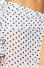 view 6 of 6 FALDA JOSIE in White Polka Dot