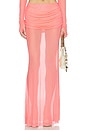 view 1 of 6 JUPE LONGUE LENA in Peach Pink