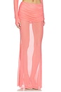 view 2 of 6 JUPE LONGUE LENA in Peach Pink