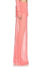 view 3 of 6 JUPE LONGUE LENA in Peach Pink