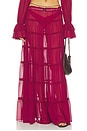 view 1 of 6 FALDA LARGA DE TALLE BAJO ELMA in Volcanic Gem