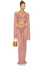 view 5 of 6 Magen Skirt in Rose Tan