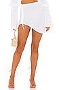 view 1 of 4 X REVOLVE Mini Ruched Skirt in White