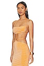 view 3 of 6 Ariel Top in Orange
