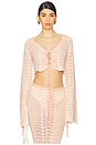 view 1 of 5 Miana Shirt in Knitted Pink