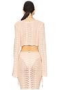 view 3 of 5 Miana Shirt in Knitted Pink