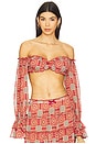 view 1 of 4 Elma Shirt in Paradise Passion