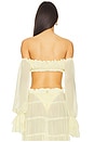 view 3 of 4 Elma Shirt in Daisy Yellow