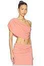 view 2 of 4 Fernanda Top in Peach Pink