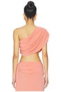 view 3 of 4 Fernanda Top in Peach Pink