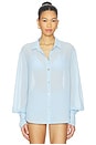 view 2 of 5 Paloma Shirt in Pacific Blue