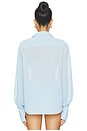 view 4 of 5 Paloma Shirt in Pacific Blue
