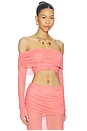 view 2 of 4 Lena Shirt in Peach Pink