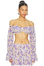 view 1 of 4 TOP BLUSA ELMA in Blooming Paisley